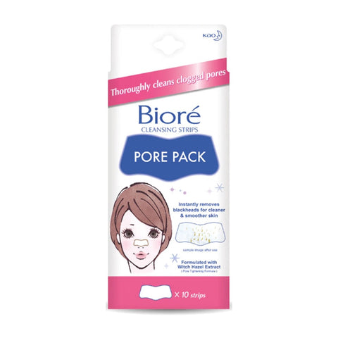 Biore Pore Pack Witch Hazel Extract 10's