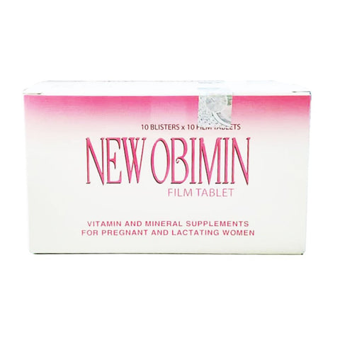 New Obimin Film Tablet 100's (For Pregnant & Lactating Women)
