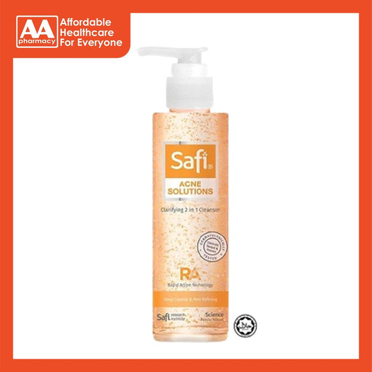Safi Acne Solution 2 In 1 Cleanser 160mL