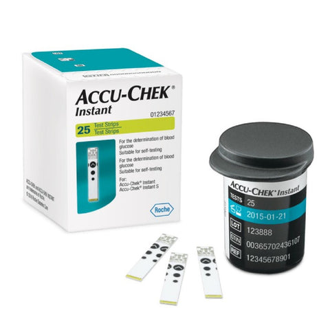Accu-Chek Instant S Test Strip 25's