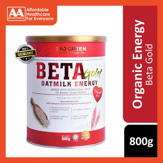 Biogreen Beta Oatmilk Energy 800g