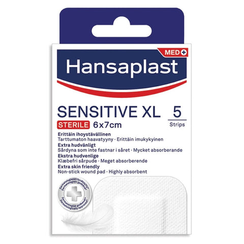Hansaplast Sensitive XL (6cm X 7cm) 5's