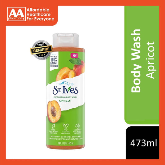 St Ives Exfoliating Apricot Body Wash 473mL