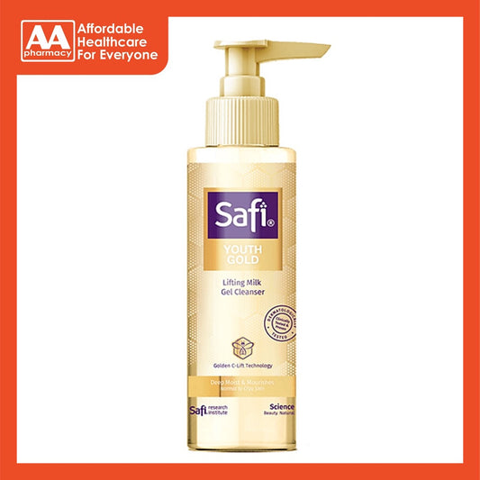 Safi Youth Gold Lifting Milk Gel Cleanser 150mL