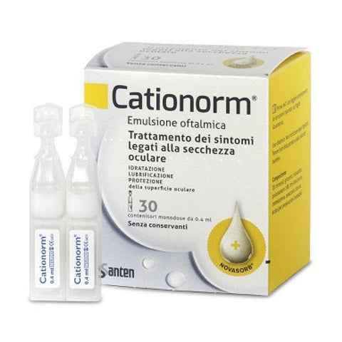 Cationorm Ophthalmic Solution 0.4mL X 30's