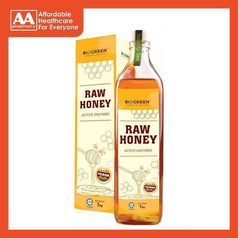 Biogreen Raw Honey 1kg