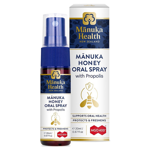 Manuka Health Manuka Honey MGO 400+ Bio30 Propolis Oral Spray (20mL)