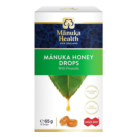 Manuka Honey Drops MGO400+ With Propolis 15's