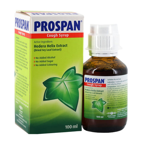 Prospan Cough Syrup (Dry Ivy Leaf Extract) 100mL