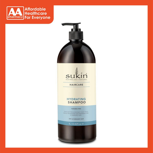 Sukin Hair Care Hydrating Shampoo 1L