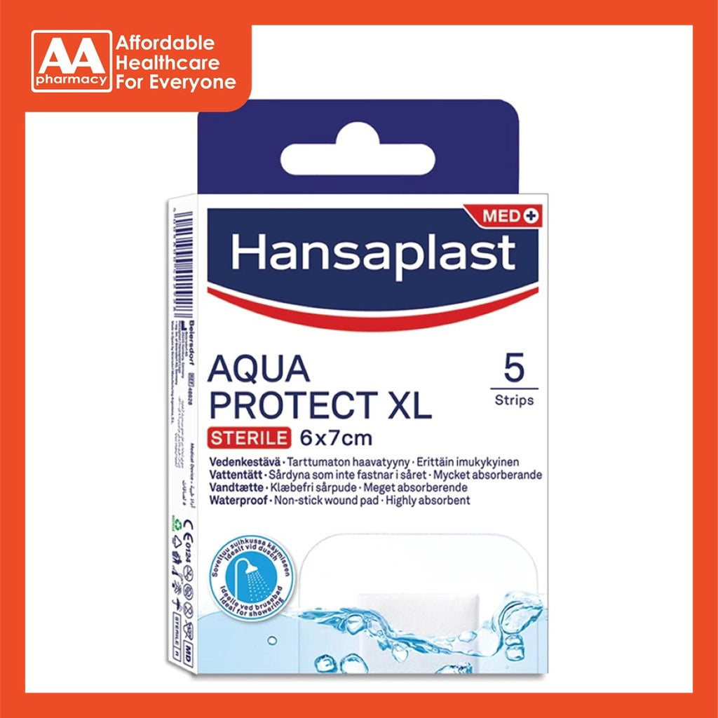 Hansaplast Aqua Protect Plasters - For Waterproof Wound Protection