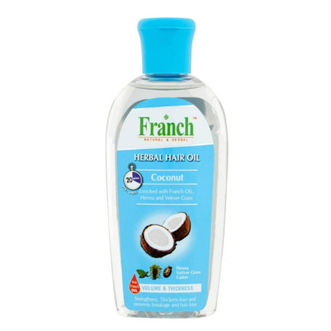 Franch Herbal Hair Oil Coconut 200mL