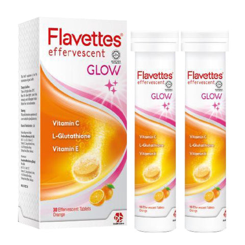 Flavettes Effervescent Glow Tablet 30's