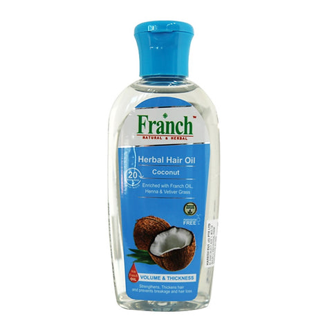 Franch Herbal Hair Oil Coconut 100mL