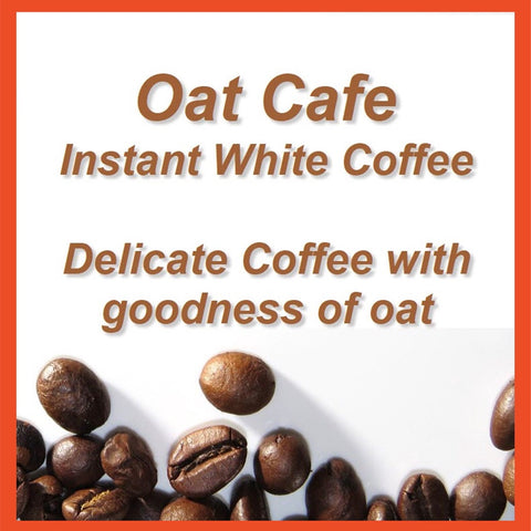 Fitwell Oat Cafe Instant White Coffee (30g X 12's)