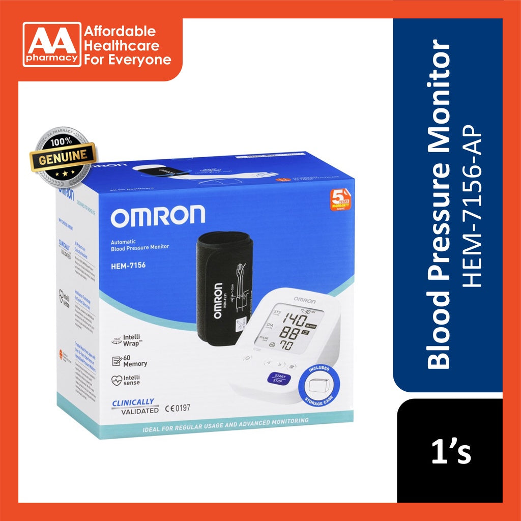 Omron Hem-7156 Automatic Blood Pressure Monitor