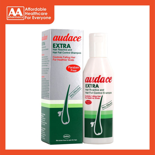Audace Extra Hair Reactive And Hair Fall Control Shampoo 200mL