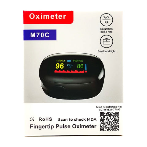 [MDA Approved] Surgiplus M70C Fingertip Pulse Oximeter