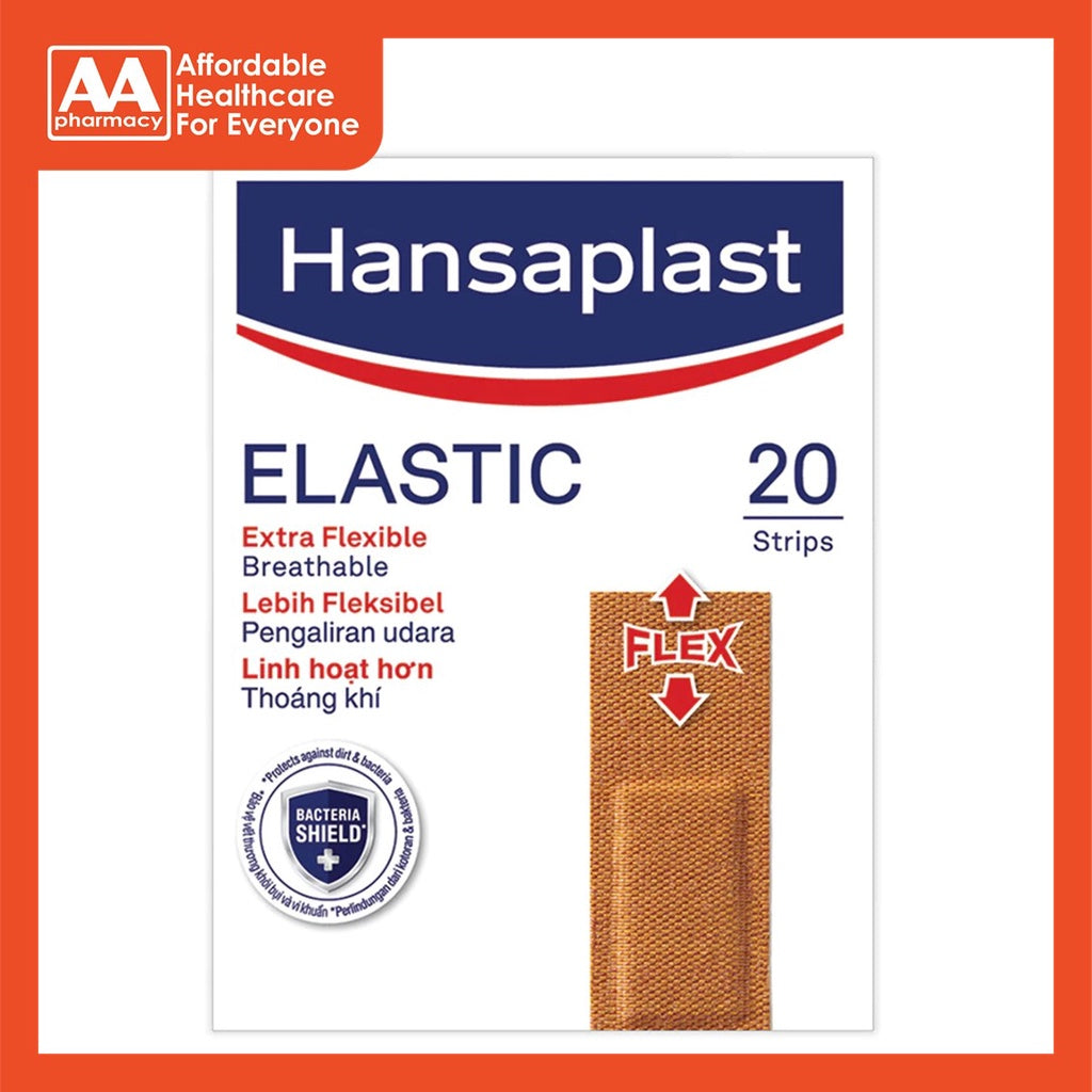 Hansaplast Elastic 20's Extra Flexible – AA Pharmacy