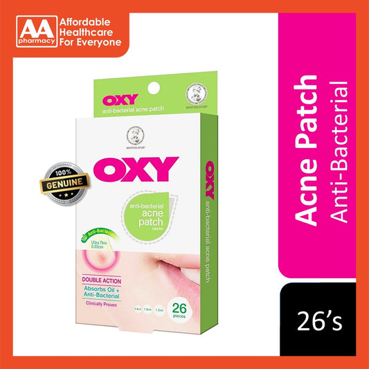 Oxy Anti-Bacterial Night Acne Patch (0.03cm) 26's