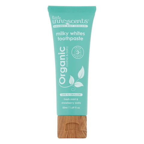 [CLEARANCE] [EXP:03/2024] Little Innoscents Milky White Toothpaste 50mL