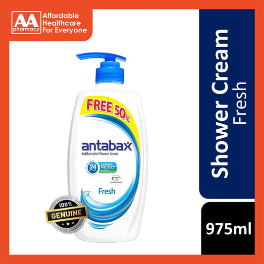 Antabax Antibacterial Shower Cream 975mL (Fresh)