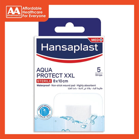 Hansaplast Aqua Protect XXL 8cm X 10cm 5's