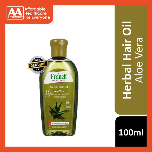 Franch Herbal Hair Oil Aloe Vera 100mL