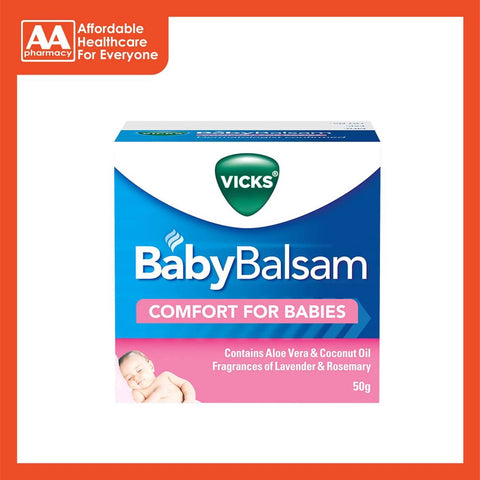 Vicks Baby Balsam (Aloe Vera&Coconut Oil) 50g
