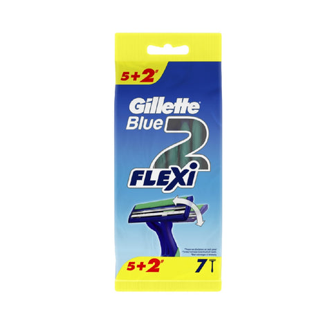 Gillette Blue 2 Flexi Disposable Razor 5+2's