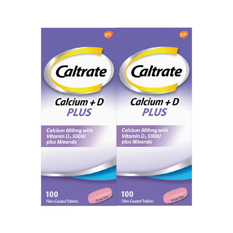 Caltrate 600 Plus Tablets 2x100's