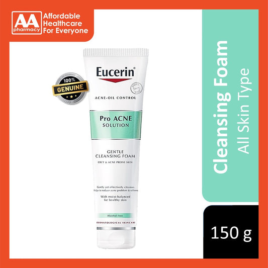 Eucerin Pro Acne Solution Gentle Cleansing Foam 150g