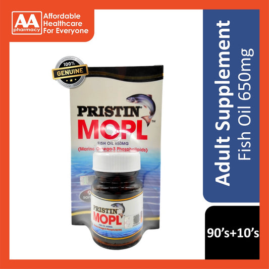 THC Pristin MOPL Fish Oil 650mg 90's+10's