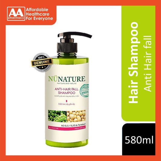 Nunature Shampoo 580mL (Limited Edition) (Anti-Hairfall)