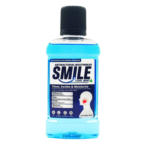 Smile Antibacterial Mouthwash 250mL