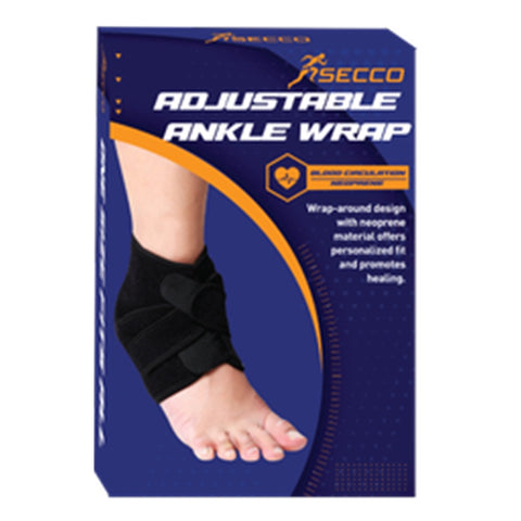 Secco Adjustable Ankle Wrap (One Size Fits All)