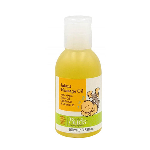 [CLEARANCE] [EXP: 08/2024] Buds Infant Massage Oil For Baby 100mL