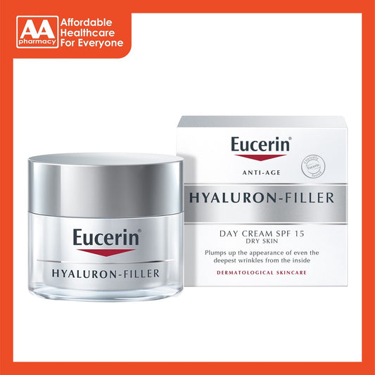 Eucerin Hyaluron-Filler Day Cream SPF 15 (For Dry Skin) 50mL