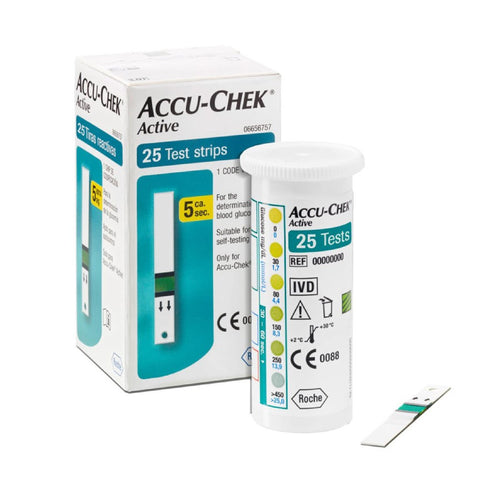 Accu-Chek Active Test Strip 25's