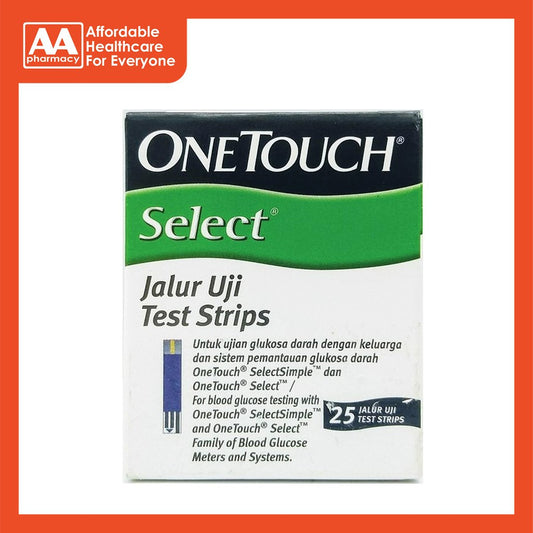 One Touch Select Test Strip 25's