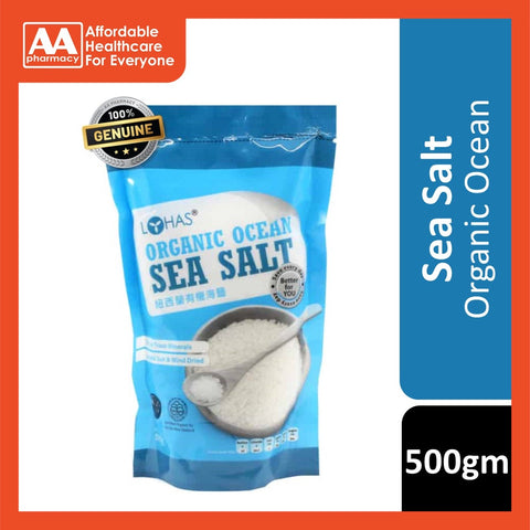 Lohas Organic Ocean Sea Salt 500g
