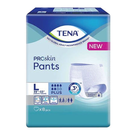 Tena Pants Plus L Size (8's)
