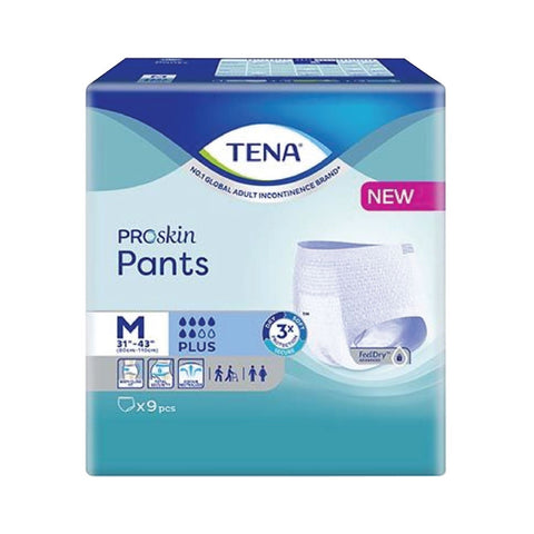 Tena Pants Plus M Size (9's)
