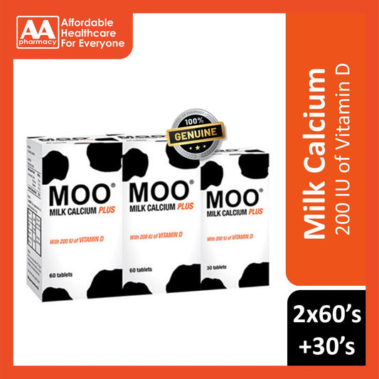 THC Moo Milk Calcium Plus 2x60's + 30's