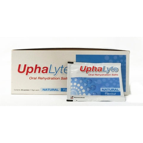 Uphalyte Natural Oral Rehydration Salts Sachet 50's