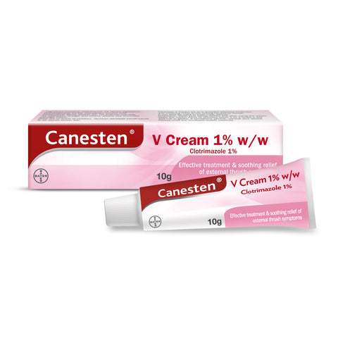 Canesten V Cream (Clotrimazole 1% w/w) 10g