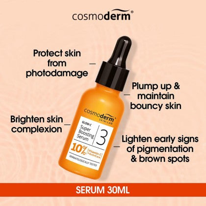 Cosmoderm Glow-C Super Boosting Serum 30mL