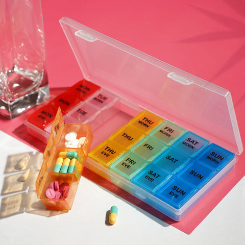 A-Dose Deluxe Weekly Pill Box (21 Compartments) 1's