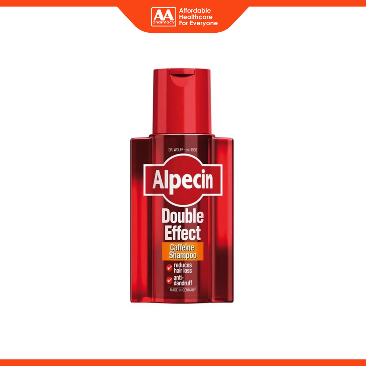 Alpecin Double Effect Caffeine Shampoo 200mL