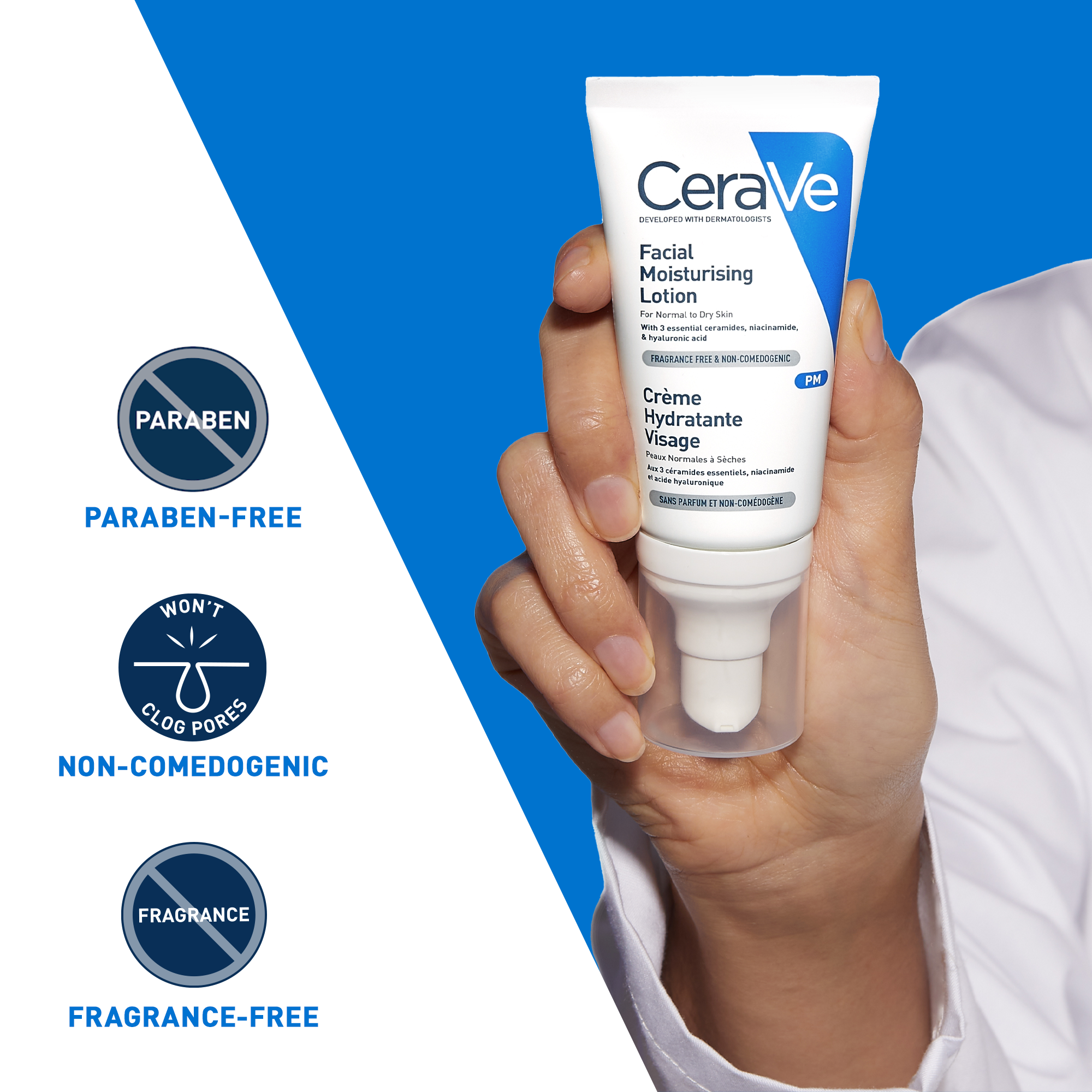 CeraVe Facial Moisturising Lotion PM 52mL